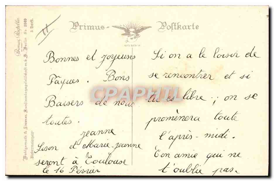 CPA Fantaisie Illustrateur Femme Eventail — Rückseite