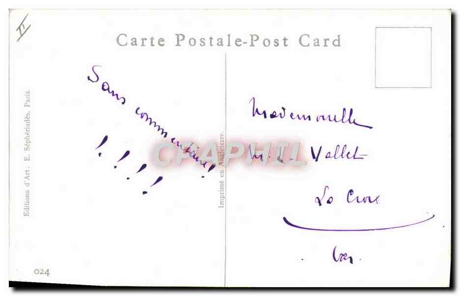CPA Fantaisie Illustrateur Enfant Vera Paterson  — Rückseite