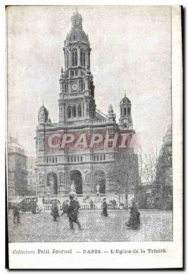 CPA Paris L'Eglise de la Trinite