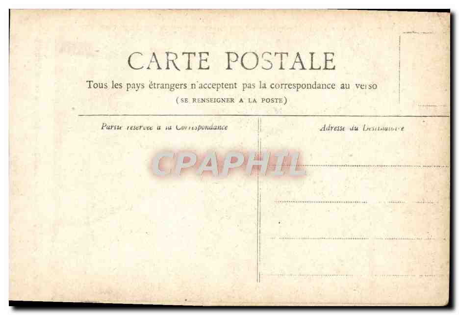 CPA Paris L'Eglise de la Trinite — Rückseite