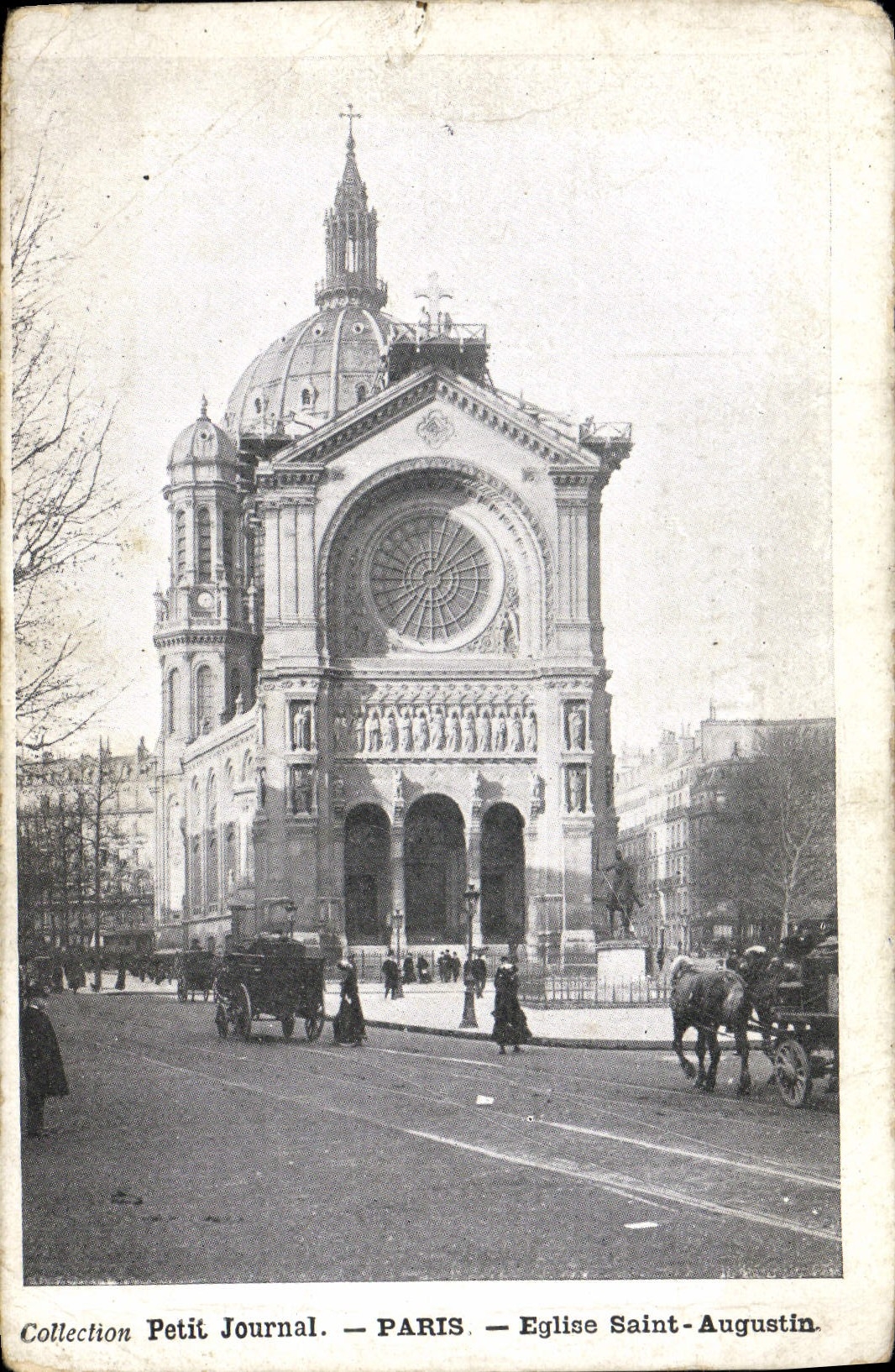 CPA Paris Eglise Saint Denis