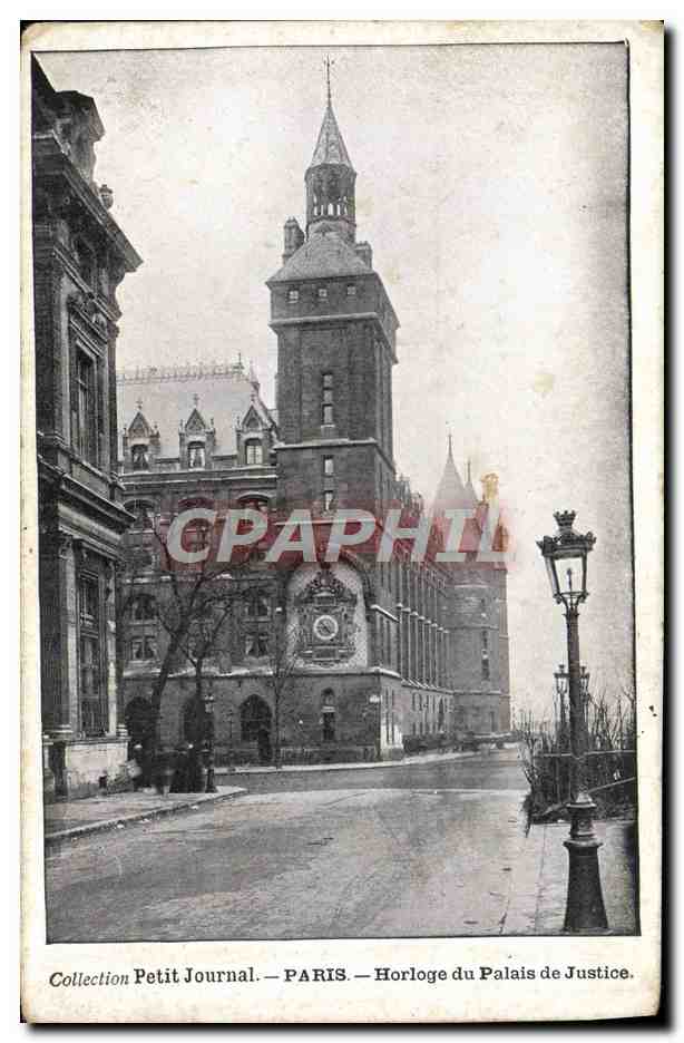 CPA Paris Horloge du Palais de Justice