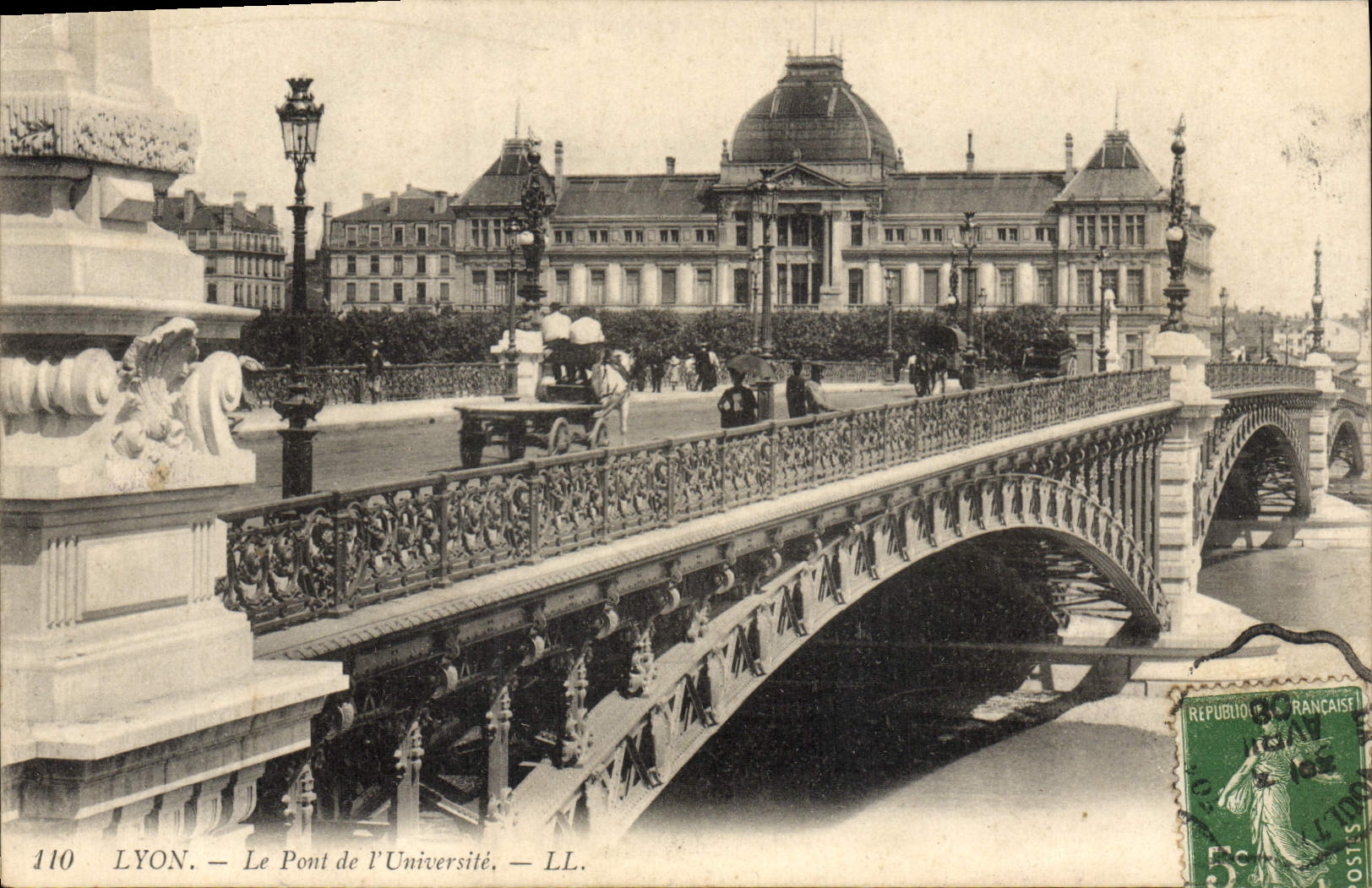 LYON — Le Pont de l'Université — LL. — n° 110