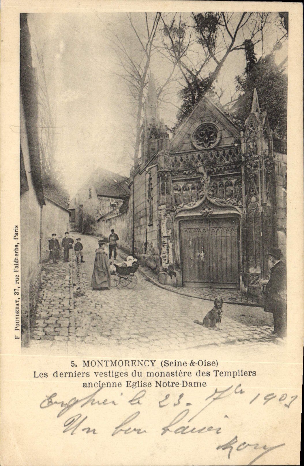 CPA Montmorency Les Derniers Vestiges Du Monastere Des Templiers Ancienne eglise Notre Dame
