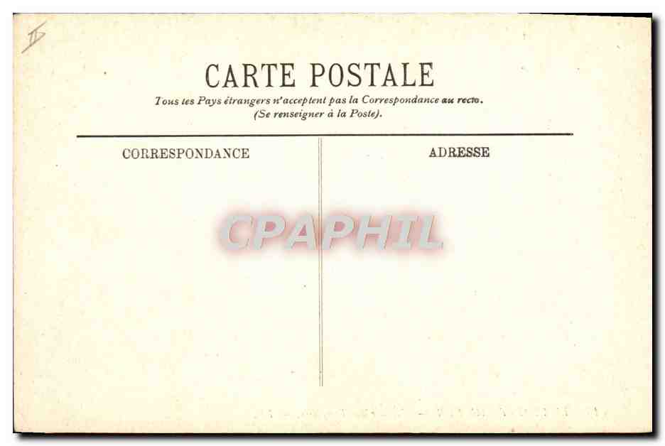 CPA Luz Saint Sauveur L'Eglise Des Templiers — Verso