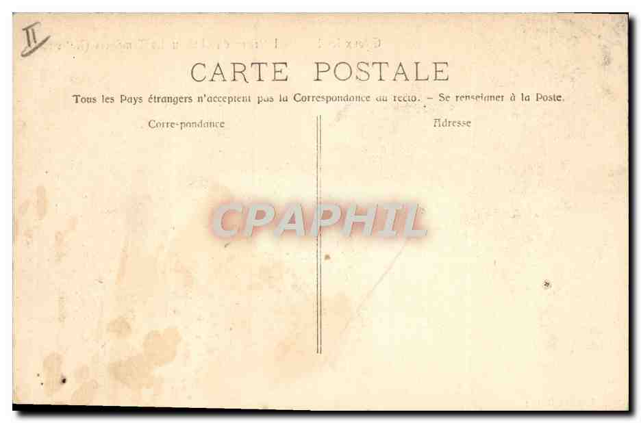 CPA Greoux Les Bains Interieur Du Chateau Des Templiers — Rückseite