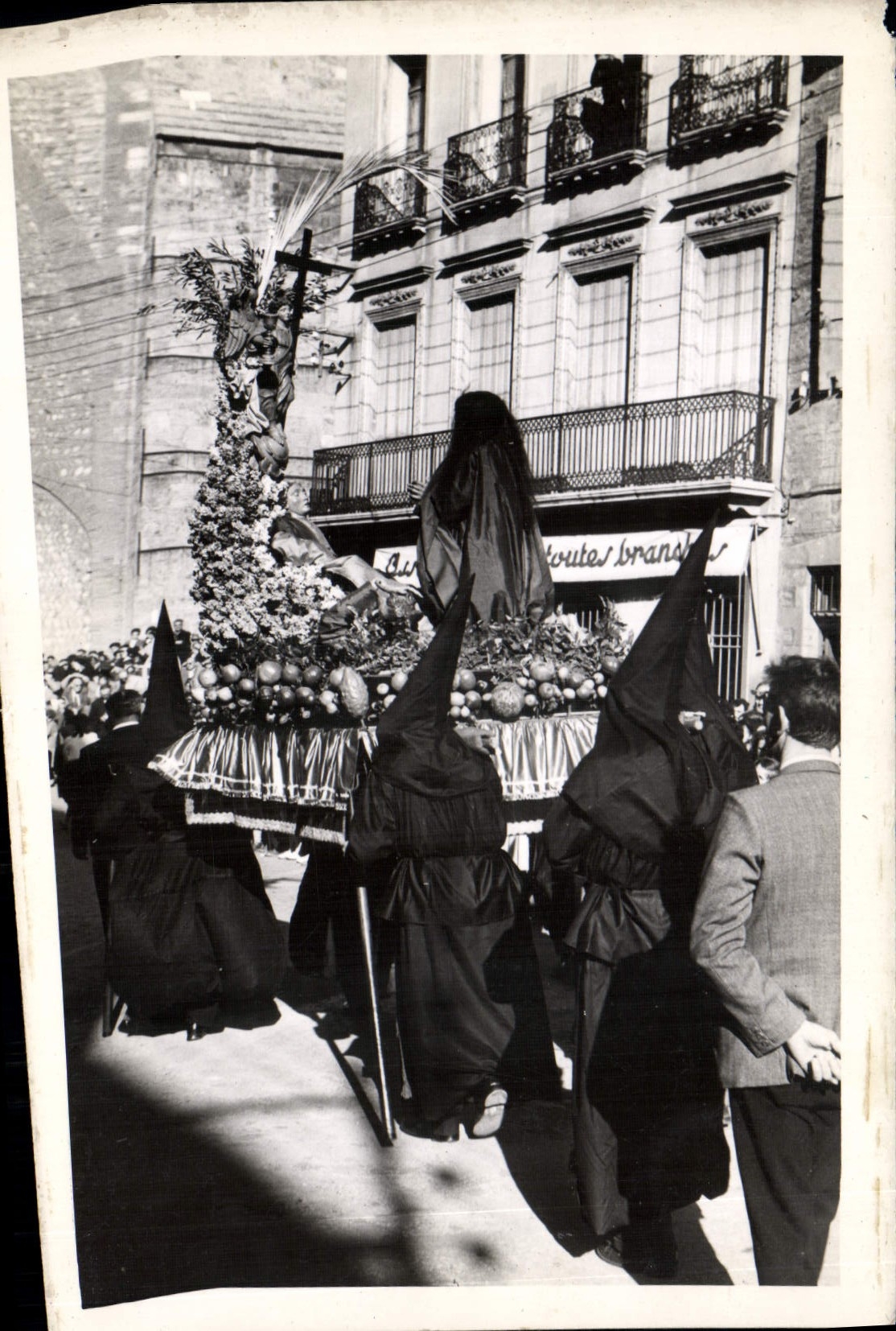 CPM Perpignan Semaine sainte en Roussillon La procession de la Sanch 