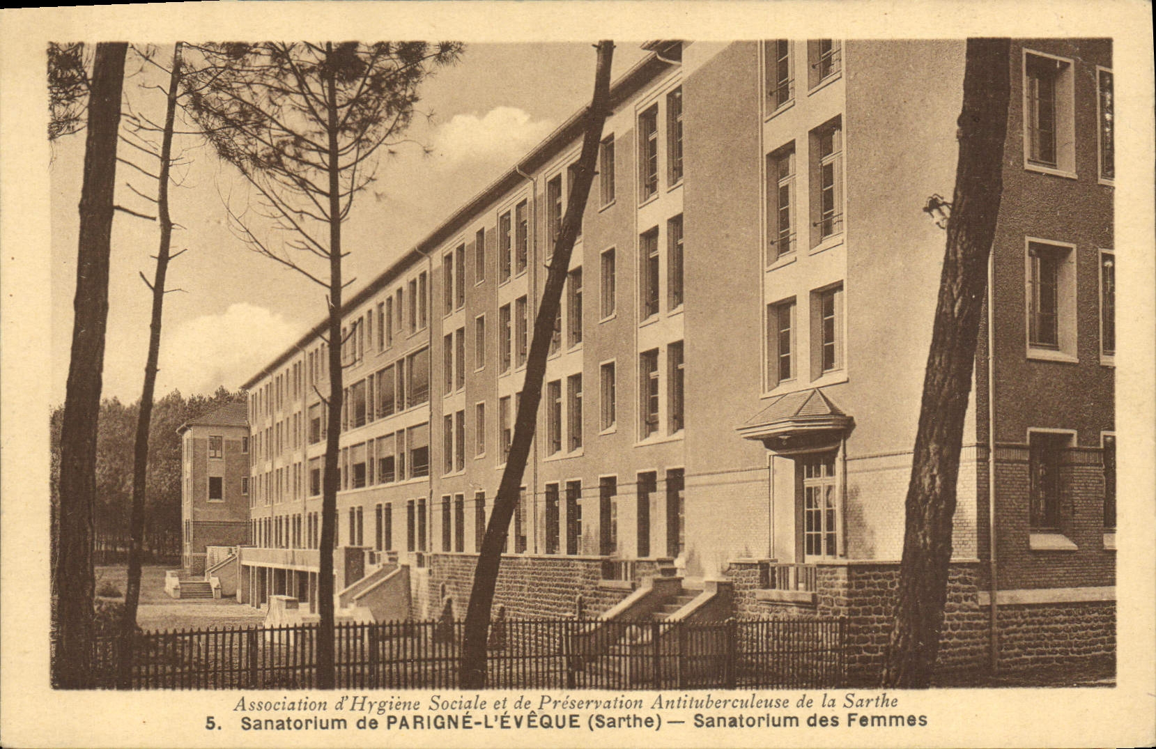 CPA Sanatorium de Parigne L'Eveque Sanatorium des femmes Tuberculose 