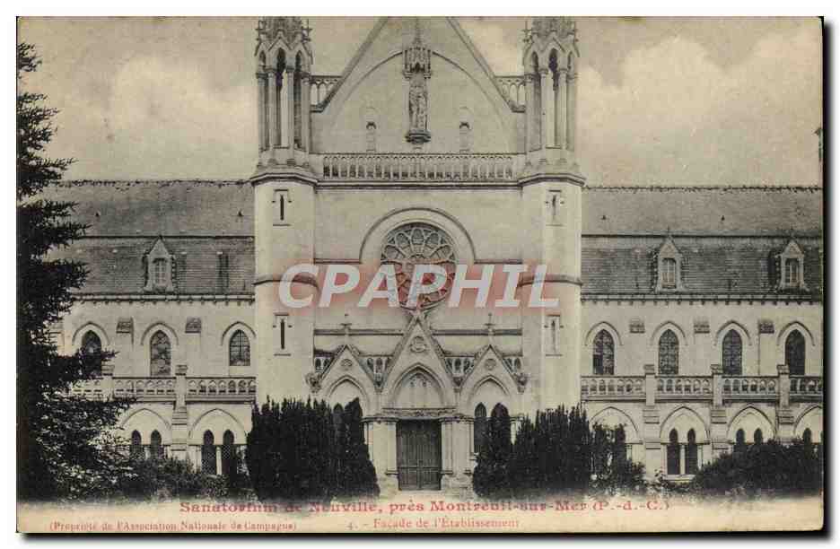CPA Sanatorium de Neuville pres Montreuil sur Mer 