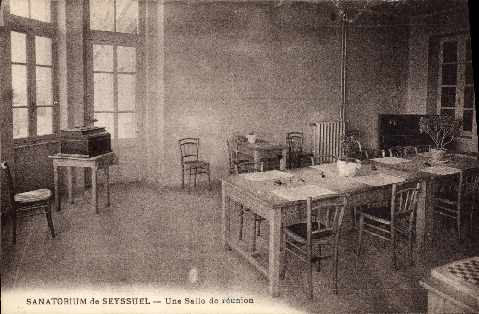 CPA Sanatorium de Seyssuel Une salle de reunion