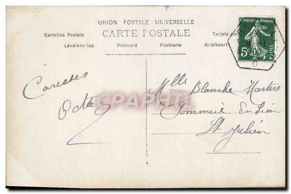 CPA Infirmiere Croix Rouge Soldat Militaria — Back