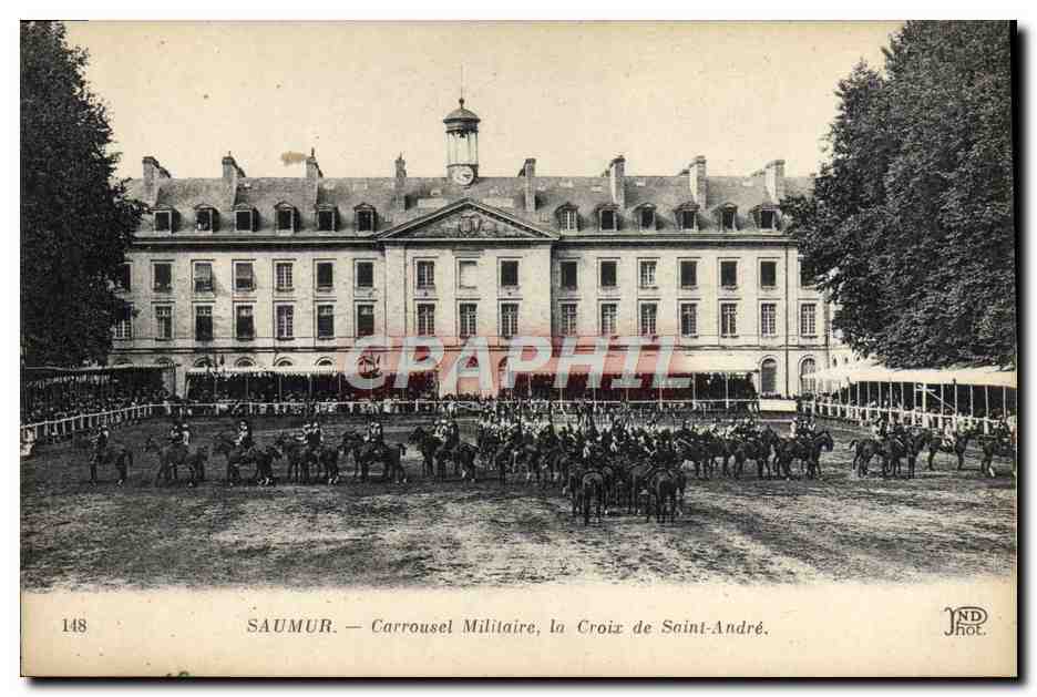 Saumur — Carrousel Militaire, la Croix de Saint-André — JND Phot.