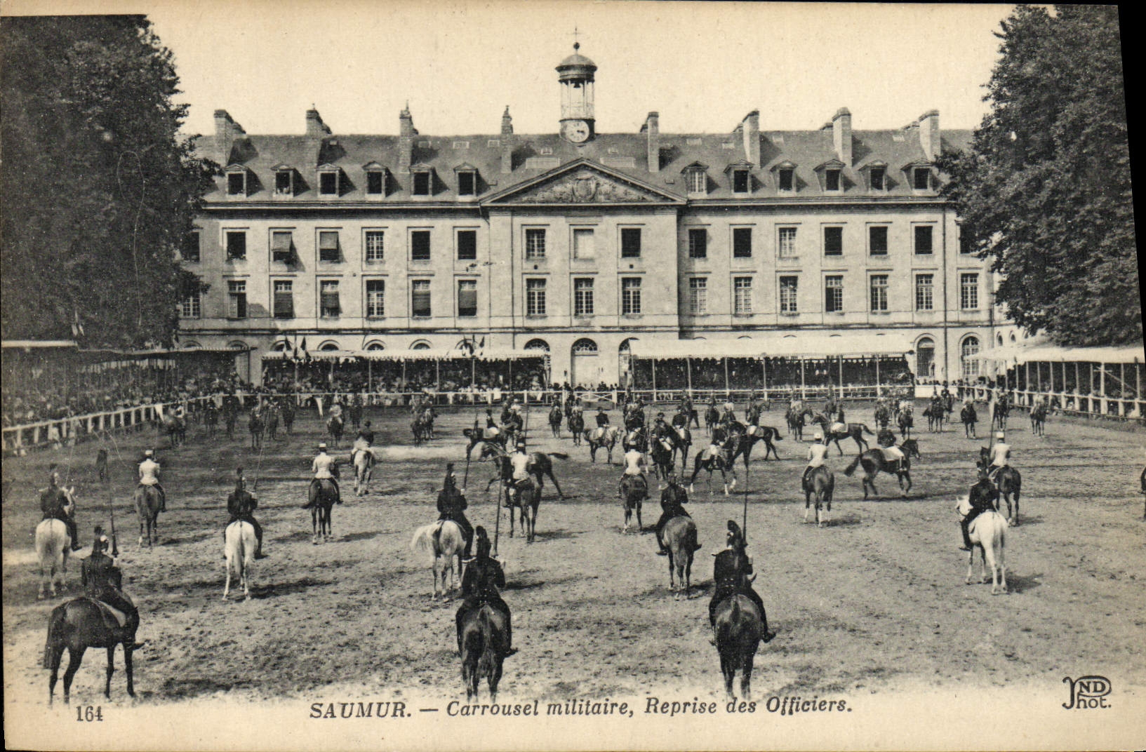 Saumur — Carrousel militaire, Reprise des Officiers — JND Phot.