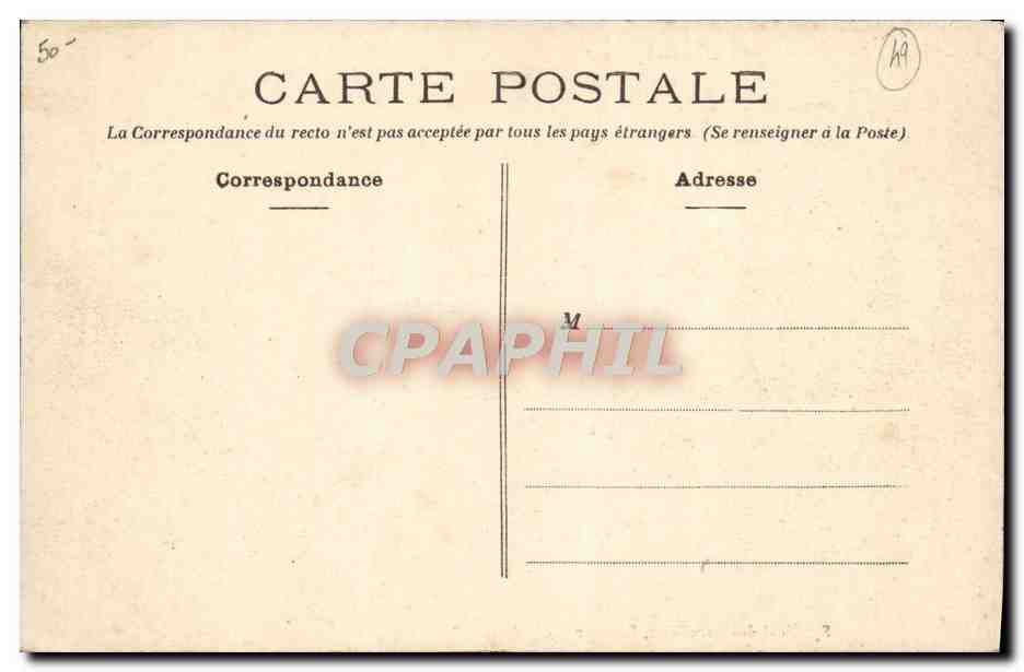 CPA Cheval Equitation Hippisme Saumur Carrousel 1907 — Verso