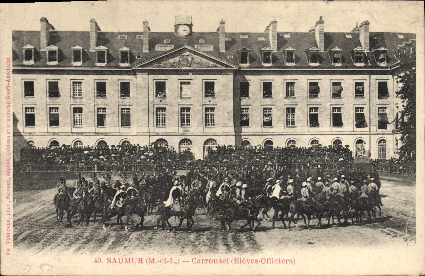 Saumur (M.-et-L.) — Carrousel d'élèves-officiers — Fr. Voelcker, n°40