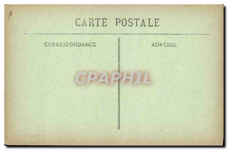 CPA Cheval Equitation Hippisme Saumur apres la grande guerre — Verso