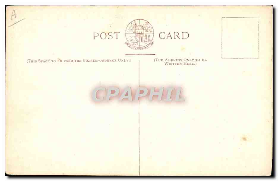 CPA Bateau Paquebot P&O SS Viceroy of India  — Verso