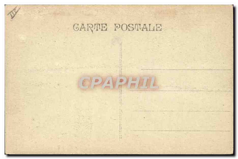 CPA Bateau Paquebot SS Sphinx Paquebot Poste Francais par grosse mer — Rückseite