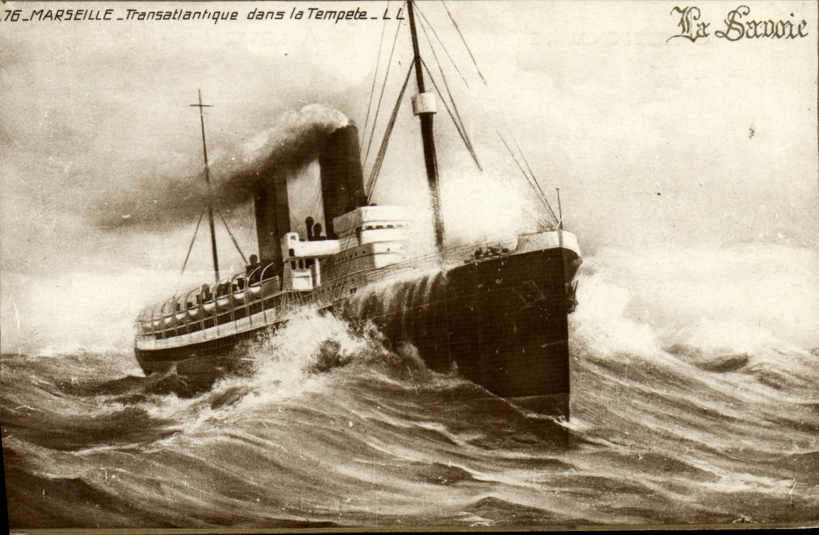 Marinée - Transatlantique dans la Tempête - La Servoie