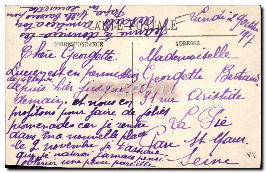 CPA Maillots de bains Femmes Malo les Bains Au bain  — Verso