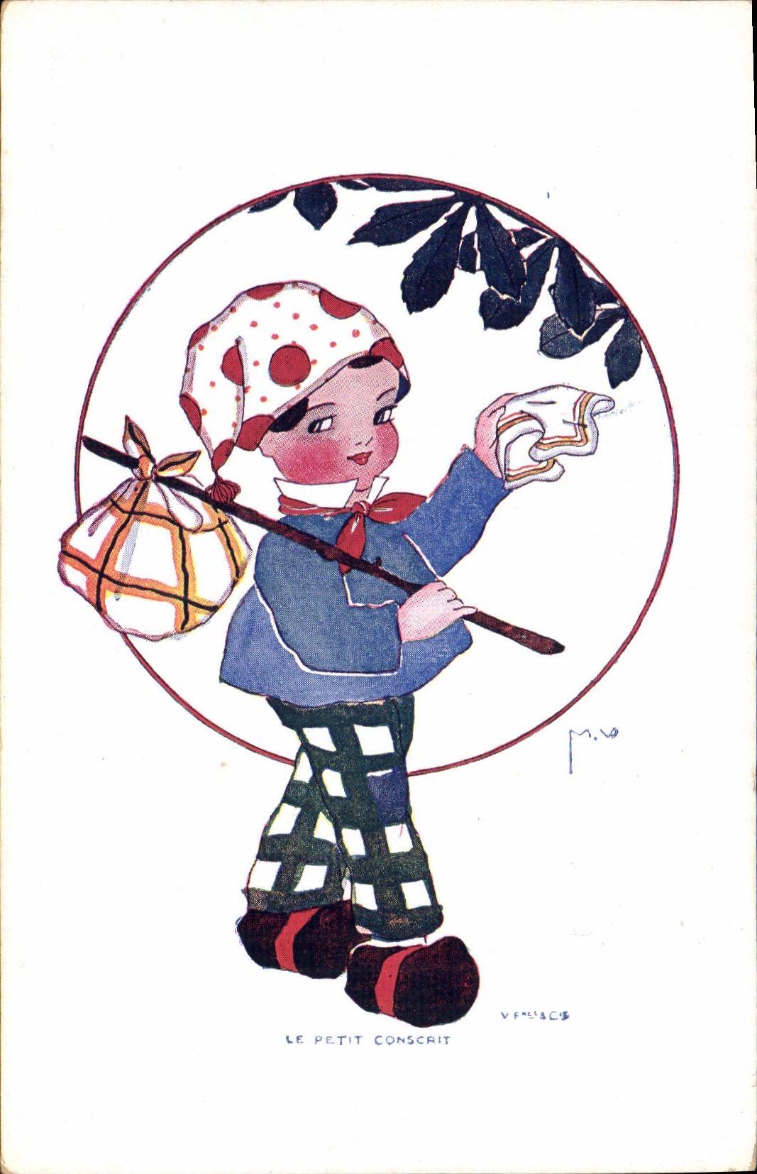 CPA Fantaisie Illustrateur Vanasek Enfant