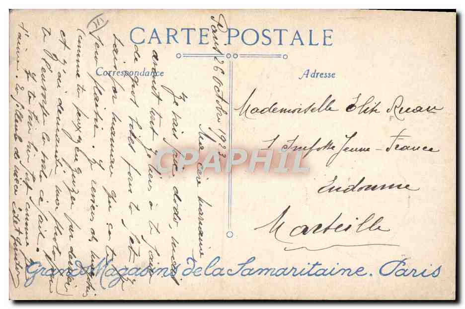 CPA Fantaisie Illustrateur Vanasek Enfant Chien — Rückseite