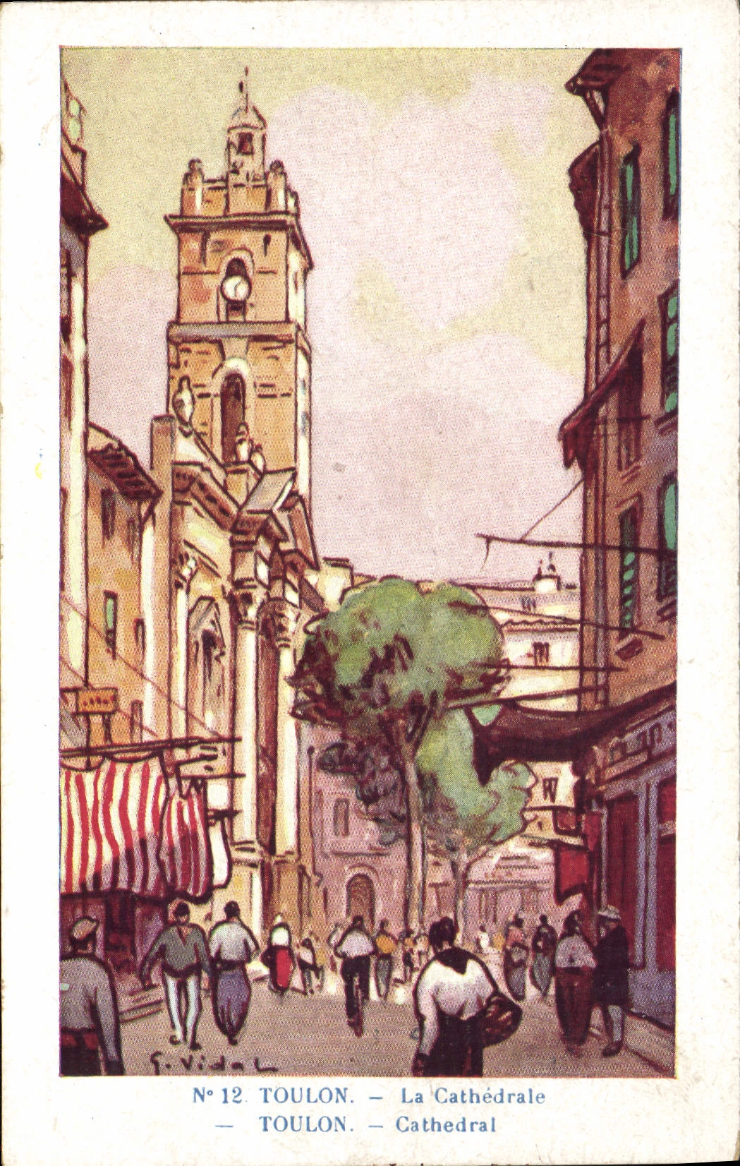 Toulon — La Cathédrale — S. Vidal, N°12