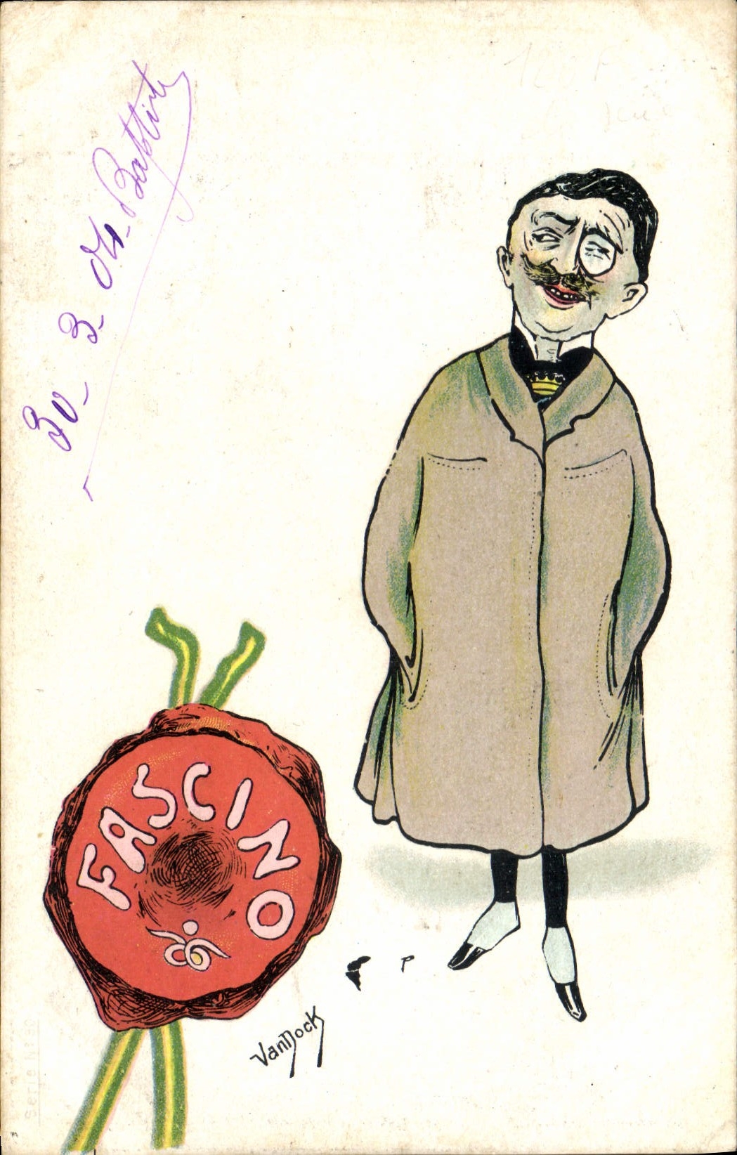 CPA Fantaisie Illustrateur Fascino 