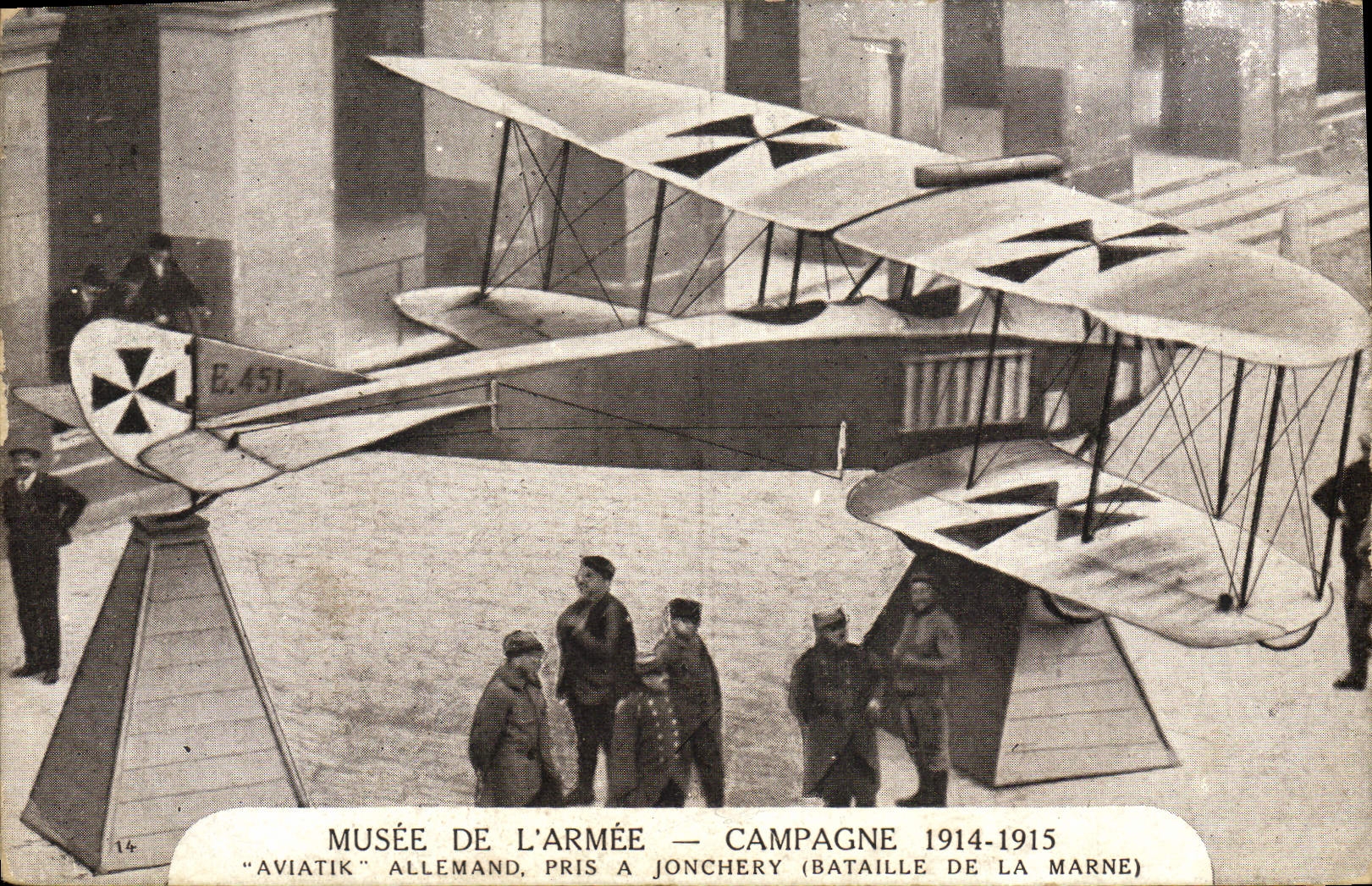 Aviateur allemand — Musée de l'Armée — Campagne 1914-1915