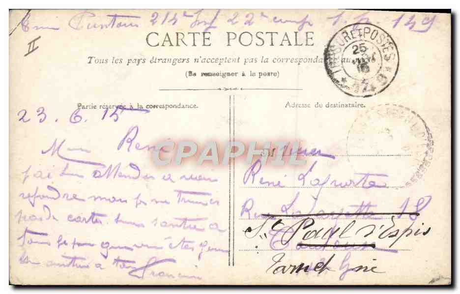 CPA Militaria Honneur a nos avions Zeppelin Dirigeable  — Rückseite