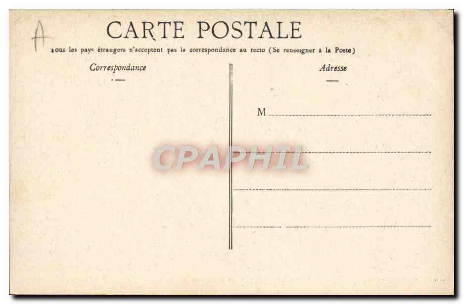 CPA Militaria Allemands tues par un aeroplane francais  — Rückseite