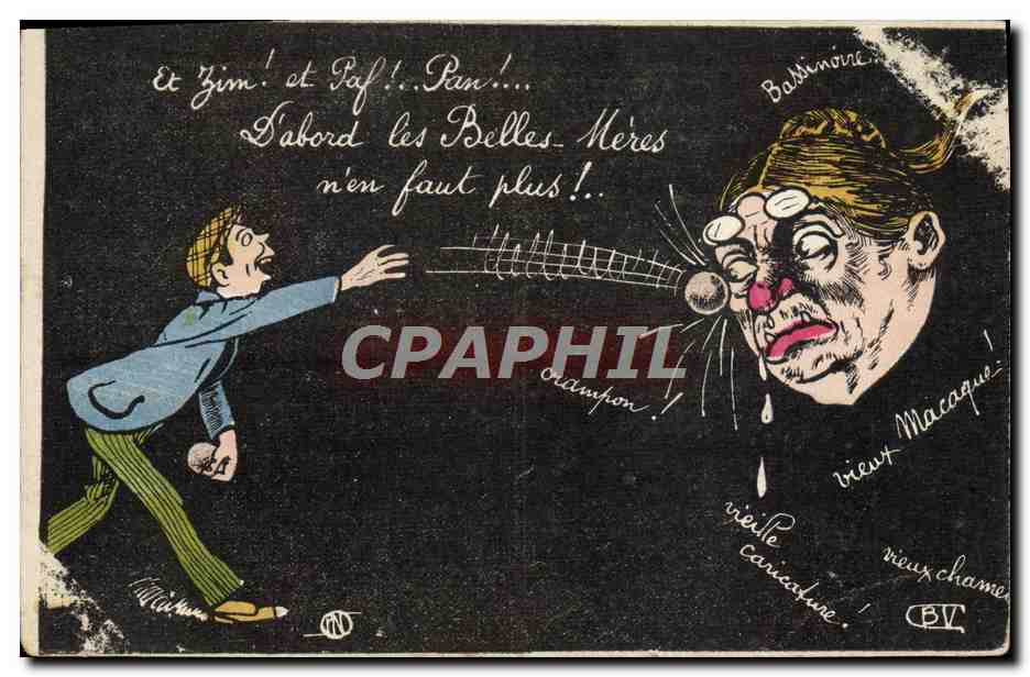 CPA Fantaisie Illustrateur Belles meres Norwins