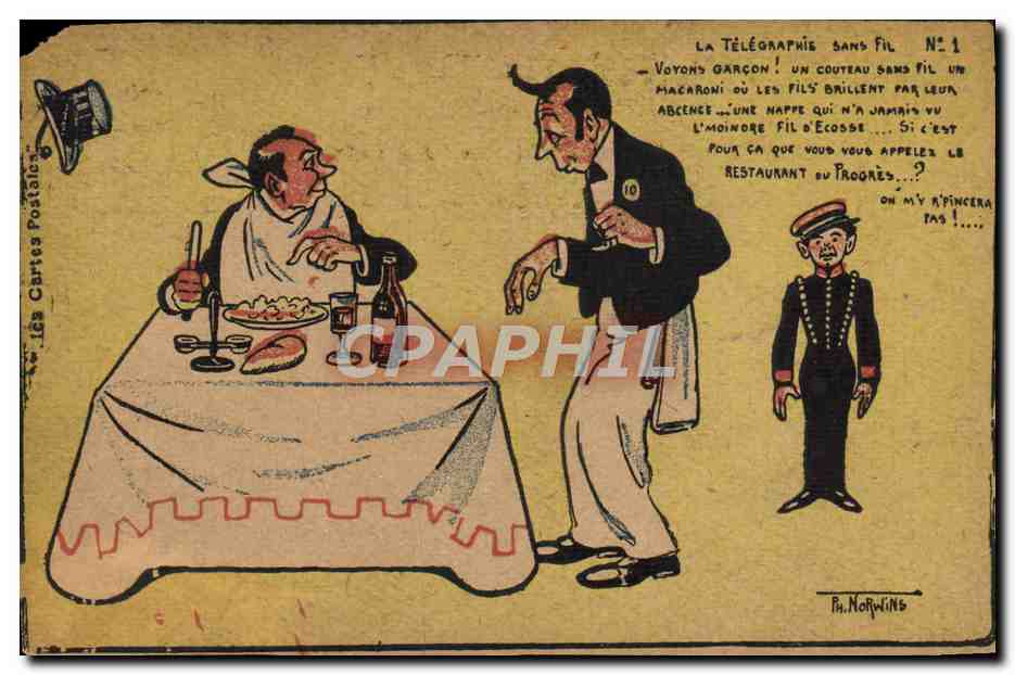 CPA Fantaisie Illustrateur Norwins 