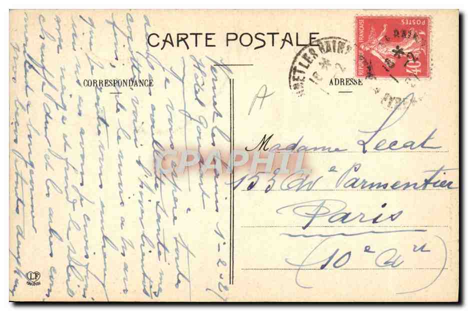 Les Pyrénées (6e Série) — Conducteur de Mulets — Photo de Langouche & Cie, Toulouse, n°546 — Reverso
