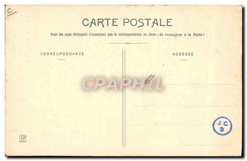 CPA Folklore Basses Pyrenees Type d'Ossalois Agneau Mouton  — Verso