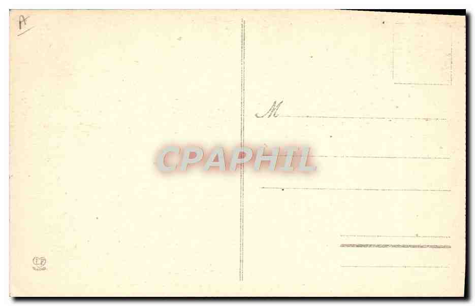 CPA Folklore Pyrenees Costumes de Bigorre Bagneres et Lourdes Hautes Pyrenees  — Verso