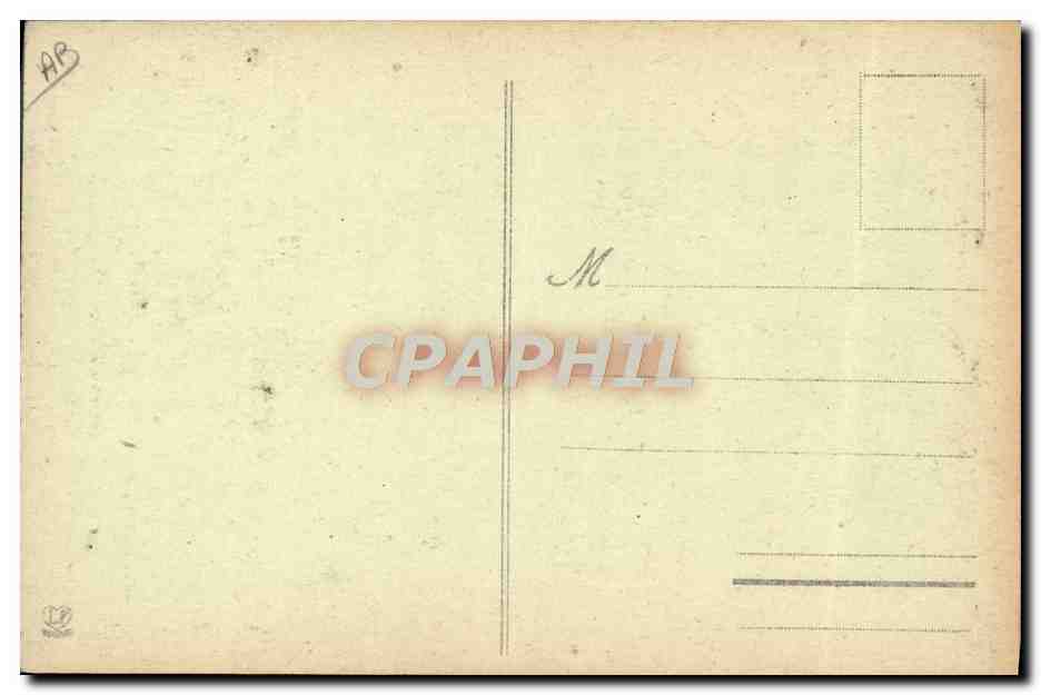 CPA Folklore Pyrenees Costume d'Ossau Bearn  — Verso