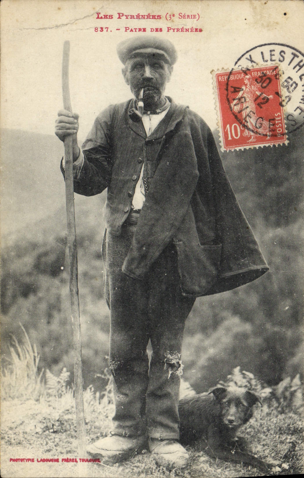 CPA Folklore Pyrenees Patre des Pyrenees 