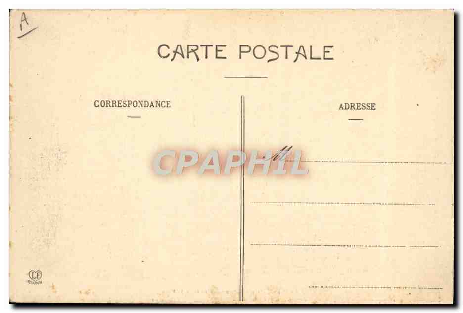 CPA Folklore Pyrenees Massat Groupe de Liadoures — Verso