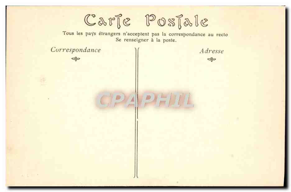 CPA Pau Vue Generale Prise Des Guindalos — Rückseite