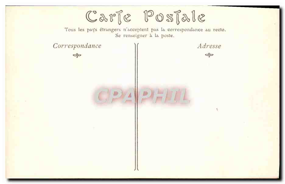 CPA Pau Le Chateau Et La Place De La Monnaie Maggi — Rückseite