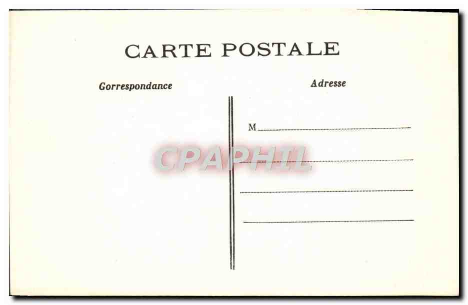 CPA Paris Hotel Des Invalides Tombeau de Napoleon 1er — Rückseite