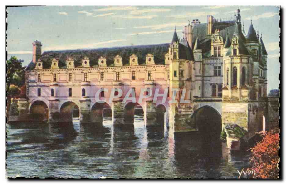 CPA Chateaux De La Loire Chateau de Chenonceaux Facade Nord Est