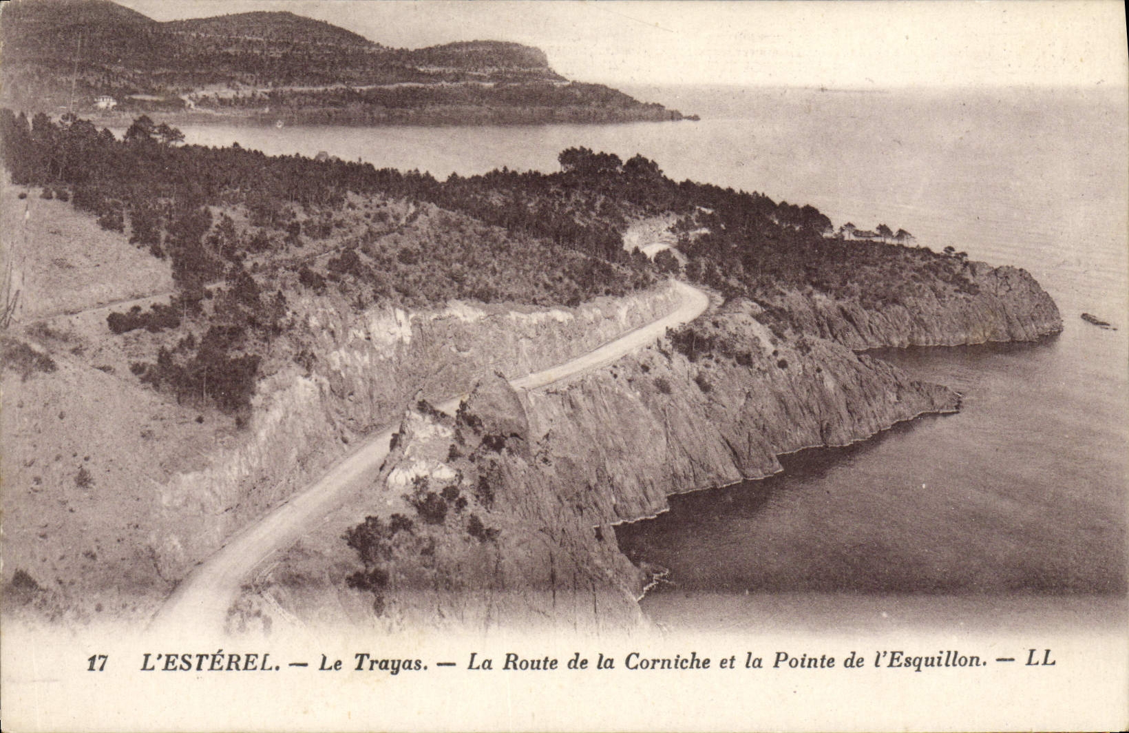 L'ESTÉREL — Le Trayas — The Corniche Road and the Pointe de l'Esquillon — LL