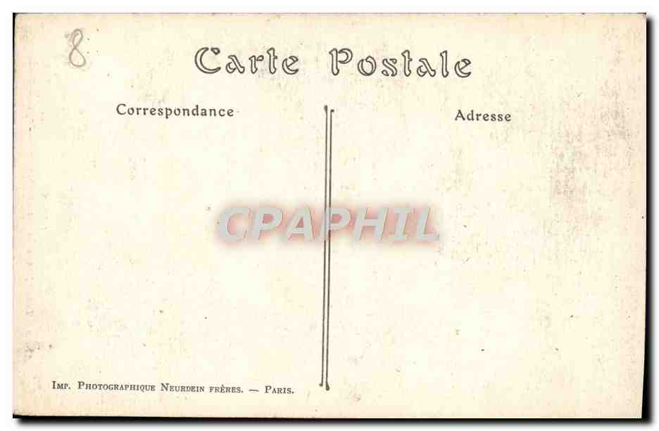 CPA Paris Arc De Triomphe La Resistance Groupe d'Etec — Rückseite