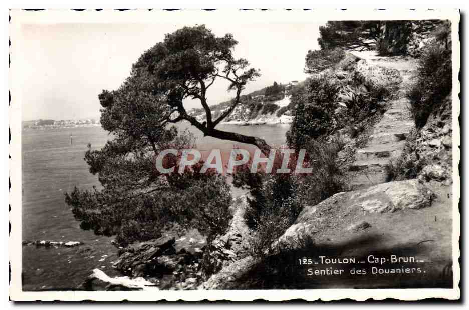 Toulon — Cap Brun — Sentier des Douaniers — Édition Bouvet-Sourd-Brenoud