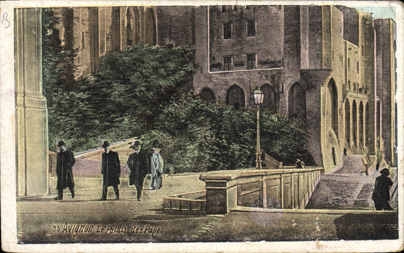 CPA Avignon le Palais Des Papes