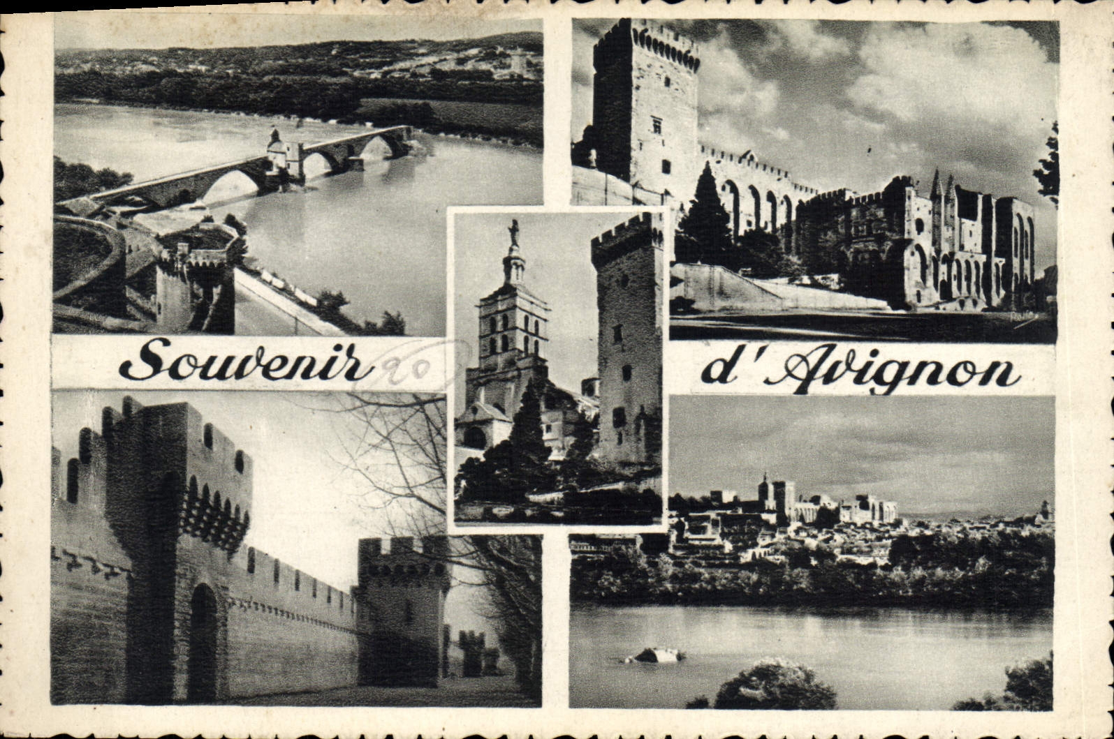 CPA Souvenir Avignon