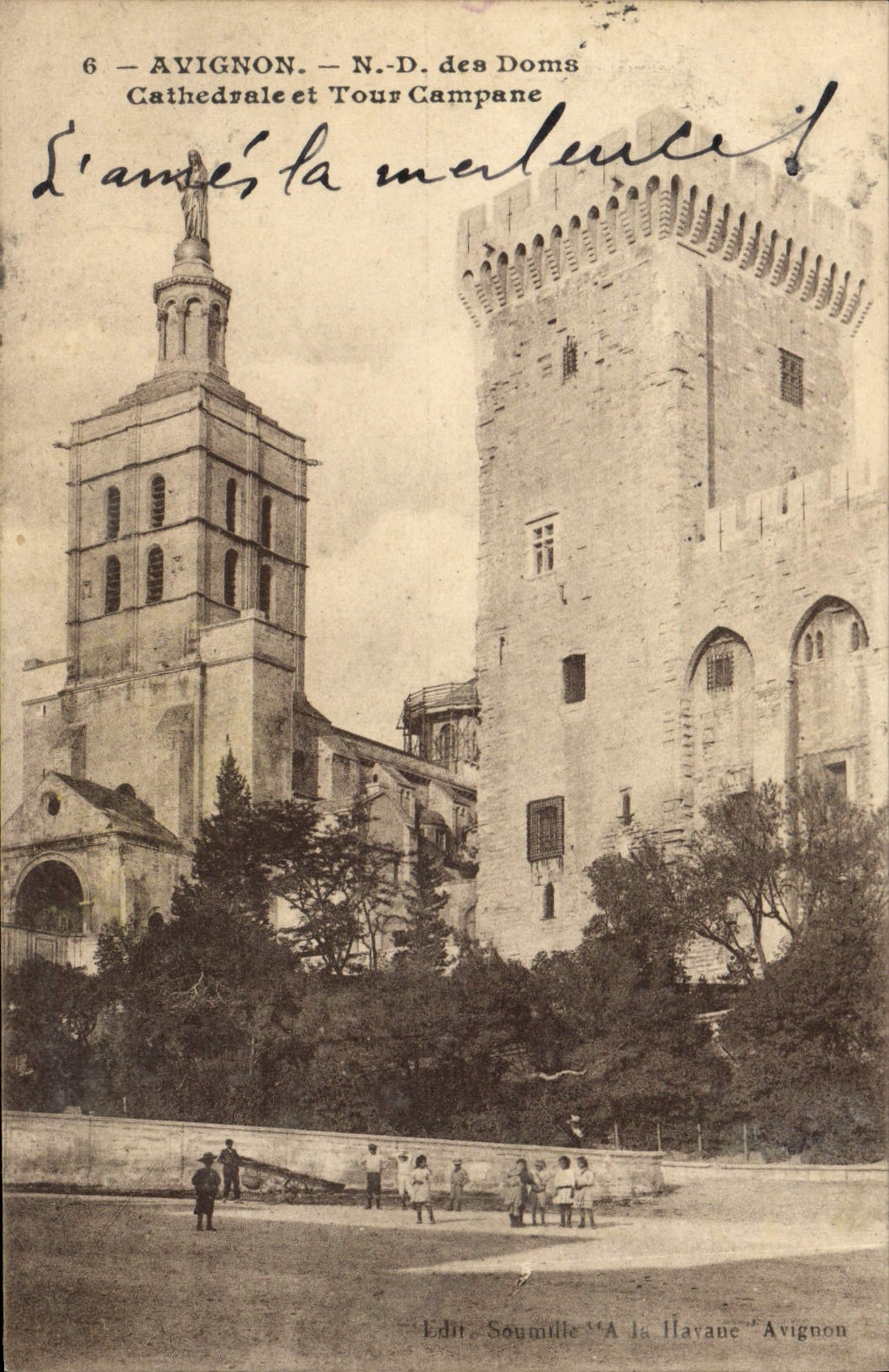 Avignon — N.-D. des Doms, Cathédrale et Tour Campanile
