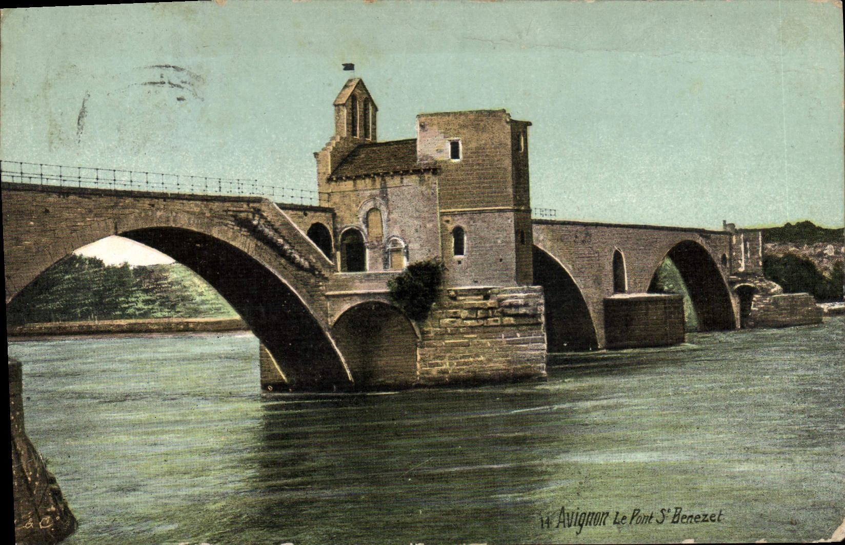 CPA Avignon Le Pont S'Benezet